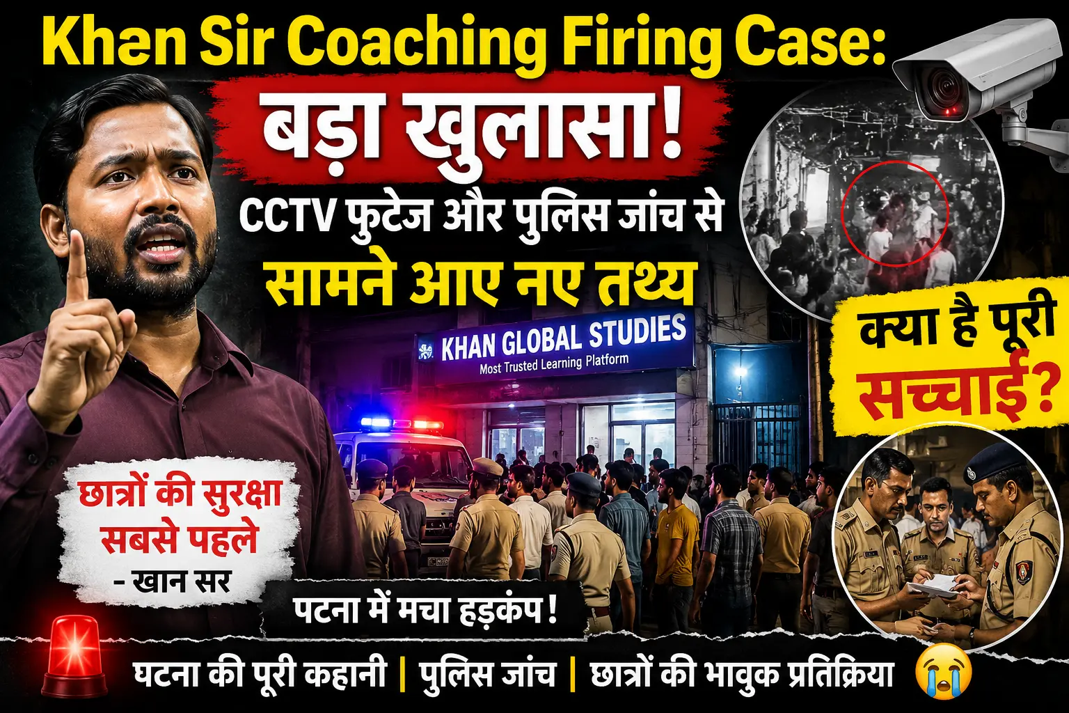 Khan Sir Coaching Firing Case: बड़ा खुलासा