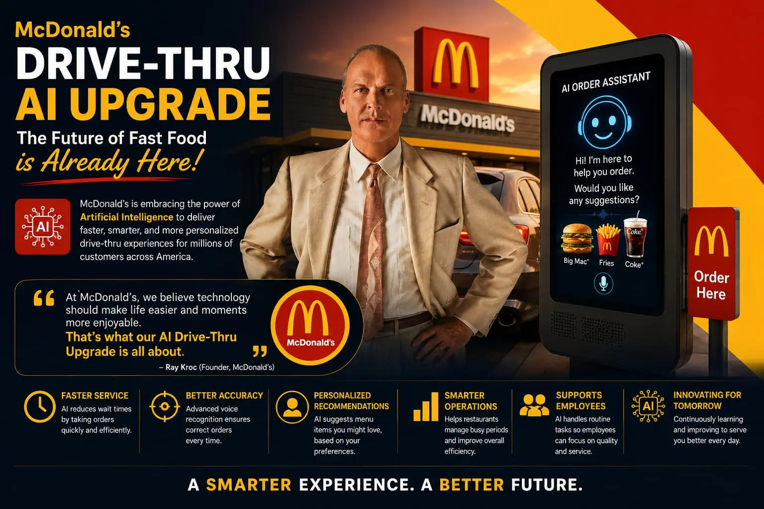 McDonald's Drive-Thru AI Upgrade