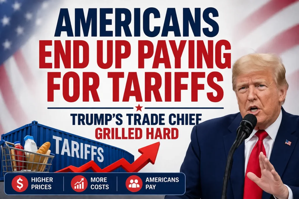 Americans End Up Paying for Tariffs