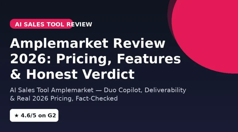 AI sales tool Amplemarket review 2026
