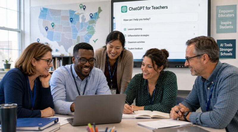 ChatGPT for Teachers expansion to U.S. school districts