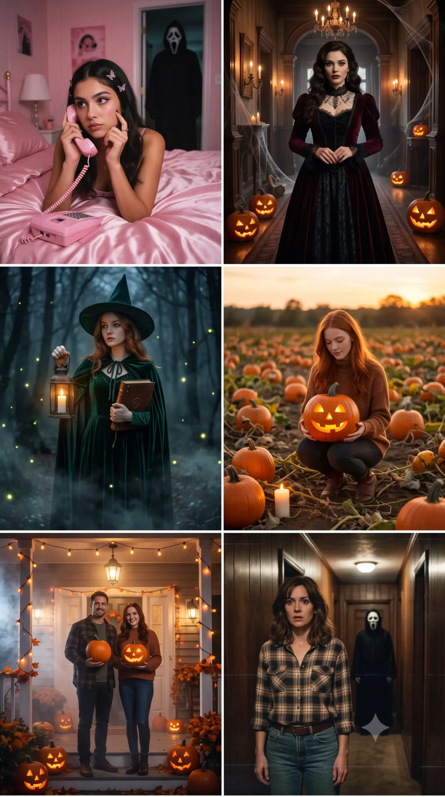 Examples of Halloween AI Photo Prompts for Gemini and ChatGPT