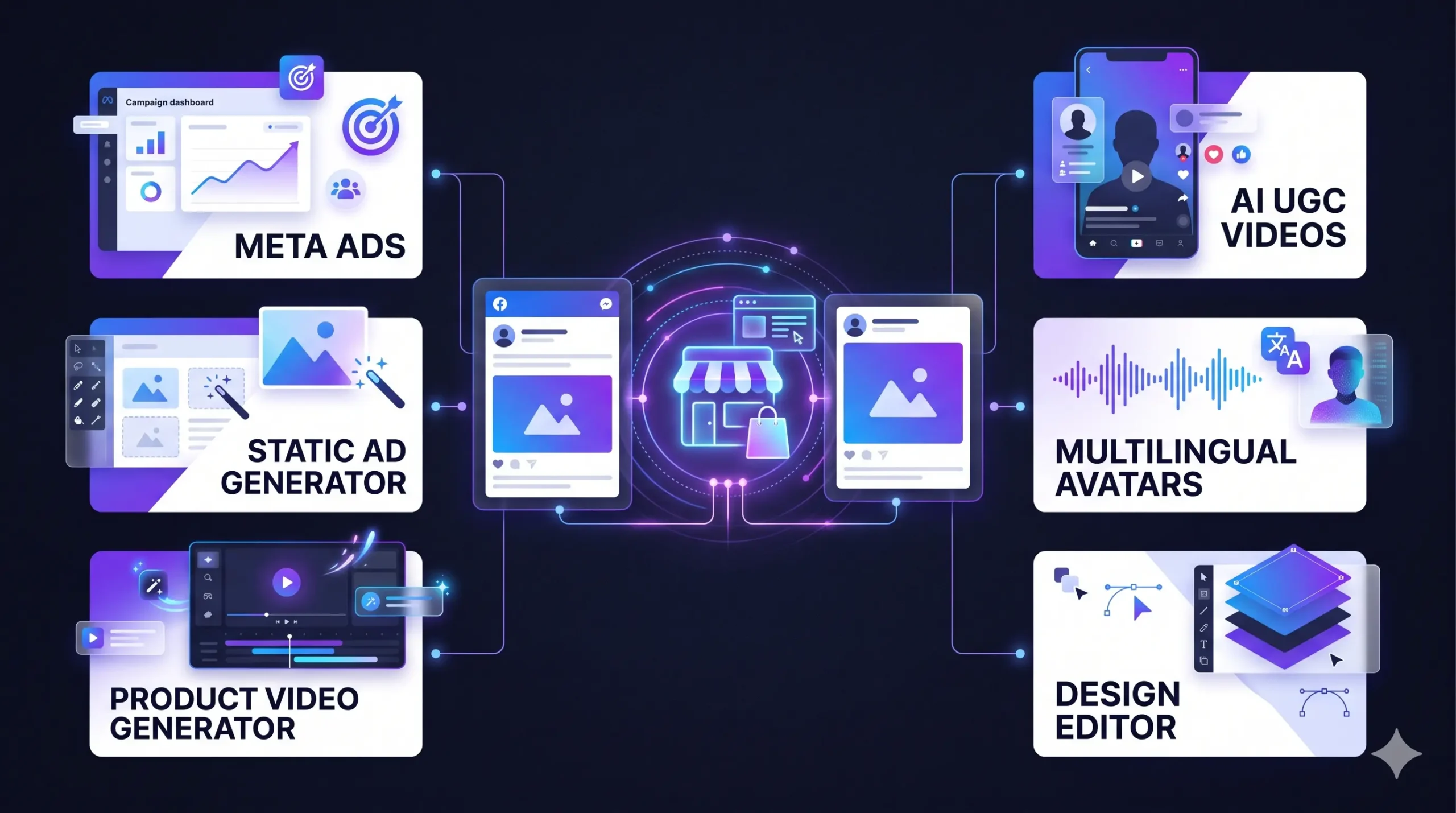 Recommended stack of AI ad creative tools for ecommerce brands